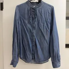 Levi's デニムシャツ 長袖 フリルネックのサムネイル