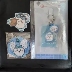 ハチワレセット　パラレルワールド　ちいかわの湯F賞　ステッカー