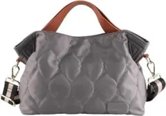 【未使用】ハンドバッグ キルティング ナイロン ショルダーバッグ