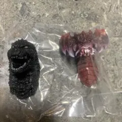 一番くじ　ゴジラ　怪獣乱舞　荒ぶるモノ　モンスターヘッドマグネット　２種セット