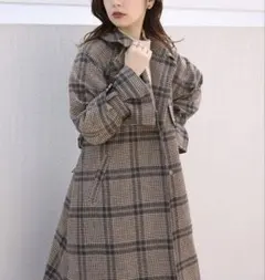 ナチュラルクチュール　アウター　スタンドカラー　2WAY おしゃれ　コート