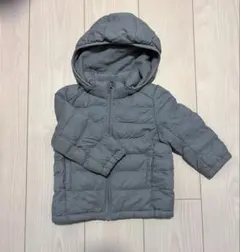 UNIQLO グレー 中綿ジャンパー
