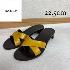 BALLY バリー　木型サンダル　ミュール　レザー　22.5cmのサムネイル