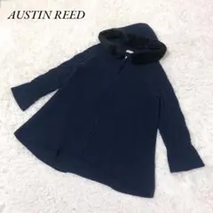 AUSTIN REED オースチンリード ロングカーディガン 王室御用達 ファーのサムネイル