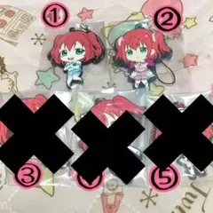 ルビィ ラバーストラップ 2点 ラブライブ！サンシャイン！ 1番くじ ラバスト