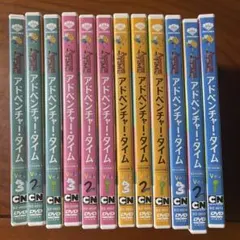 アドベンチャー・タイム　SEASON１〜４　レンタル落ち　ＤＶＤ　全１２巻セット アドベンチャー・タイム season1-4 DVD全12巻 - メルカリ