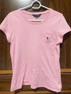 RALPH LAUREN ピンク ポケット Tシャツのサムネイル