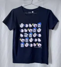 muta ムータマリン ポパイ コラボTシャツ ネイビーのサムネイル