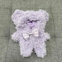 スリコ ぬい服 くま パープル
