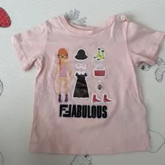 FENDI KIDS フェンディ　Tシャツ 12M ピンクのサムネイル