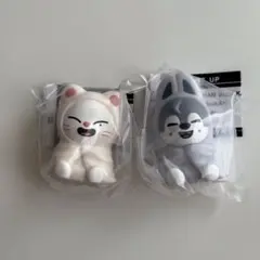 SKZOO ライトマスコット ガチャ ジニレット ウルフチャン2個セット