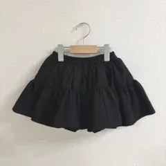 WONNY RIBBON 黒スカート サイズL 105-115cm