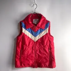 MONTGOMERY WARD ビンテージ 80s 90s 切替 中綿 ベスト