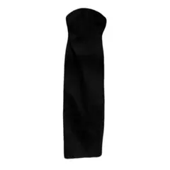 ZARA ストラップレスト デニムワンピース