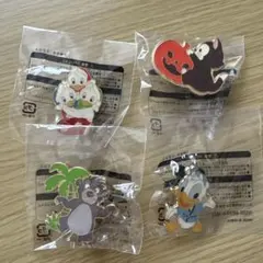 ディズニーリゾート　ピンバッジ　4個セット