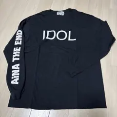 BiSH IDOL AiNA THE END ロンT アイナジエンド Lサイズ黒 - メルカリ