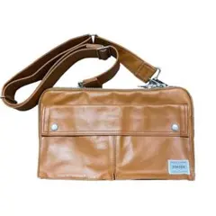 PORTER ポーター　吉田カバン　フリースタイル ショルダーバッグ キャメル