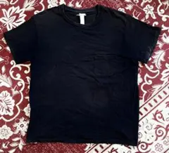 ヤエカ　YAECA STOCK ポケットTシャツ NAVY ネイビーのサムネイル