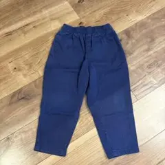 GU ネイビー 長ズボン 100