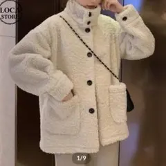 テディベア ボア ムートンファージャケット 韓国