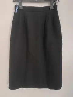 ブラック フォーマル 喪服 礼服 タイトスカート 7号 スリット入り