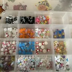 ネイルパーツセット 多様なキャラクター