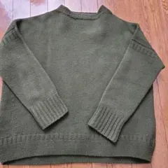 NICO, nicholson & nicholson 長袖ニット グリーン