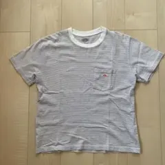 DANTON ポケット付き ボーダー 半袖Tシャツのサムネイル