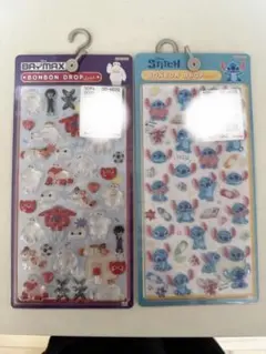 シロノワール様　正規品　ボンボンドロップシール　スティッチ　ベイマックス