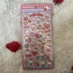 【正規品】サンリオ第二弾　ハローキティ赤 ボンボンドロップシール
