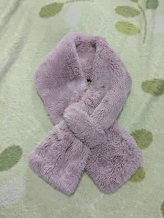 ピンクファー マフラー