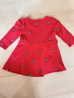 GAP ディズニー ミニー赤いワンピース 2歳
