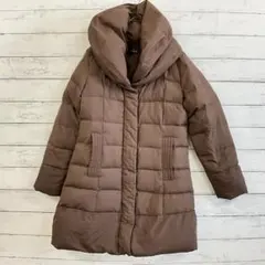 【極暖ダウン90%】アーバンリサーチ ロングダウンコート ブラウン Ｍ相当