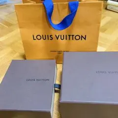 LOUIS VUITTON 禮品盒 2個組＋紙袋