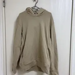 UNIQLO　ユニクロ　スウェットプルパーカー　ベージュ　サイズL