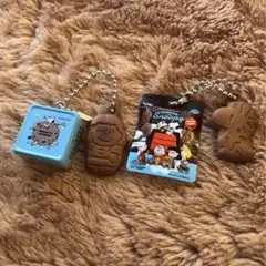 スヌーピー クッキー型 キーホルダー2点セット