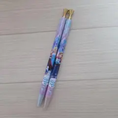 東京ディズニーランド、アナと雪の女王、黒ボールペン2本セット