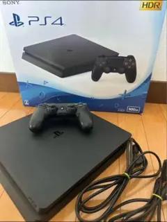 SONY PS4 Jet Black 500GB コントローラー付