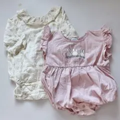 ロンパース2点セット