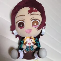 鬼滅の刃 ラスカルコラボBIGぬいぐるみ竈門炭治郎 約30cm