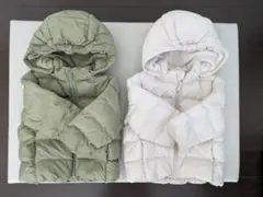 ユニクロ パフテックウォッシャブルパーカ 80