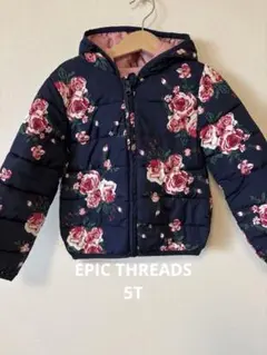 EPIC THREADS フラワー柄ダウンコート 5T