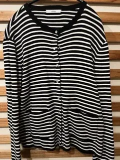 JOURNAL STANDARD relume ボーダー　カーディガン