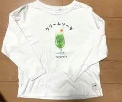 futafuta　クリームソーダ Tシャツ 120 バースデイ　しまむら