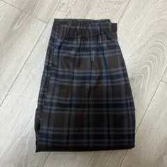 LALALAND チェックパンツ