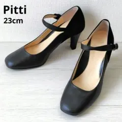 未使用級✨️Pitti【23cm】ピッティ　ストラップパンプス　スクエアトゥのサムネイル