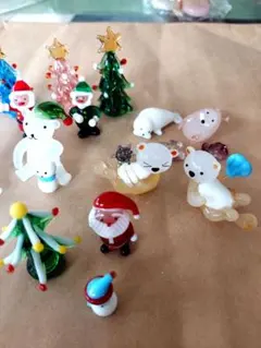 クリスマス ガラス製キャラクター コレクション