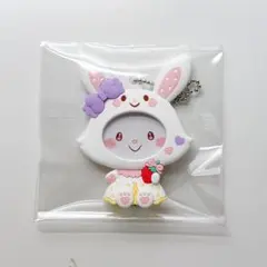 いちご新聞50周年記念フォトバッジ付きマスコット　ウィッシュミーメル