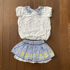 【プチジャム】トップスとキュロッスカートのセット！のサムネイル
