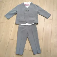 CHOPIN フォーマルスーツ セット120cm 　蝶ネクタイ付き